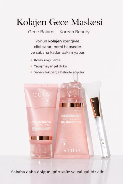 Kolajen gece maskesi