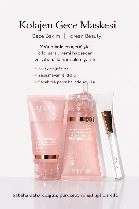 Kolajen gece maskesi