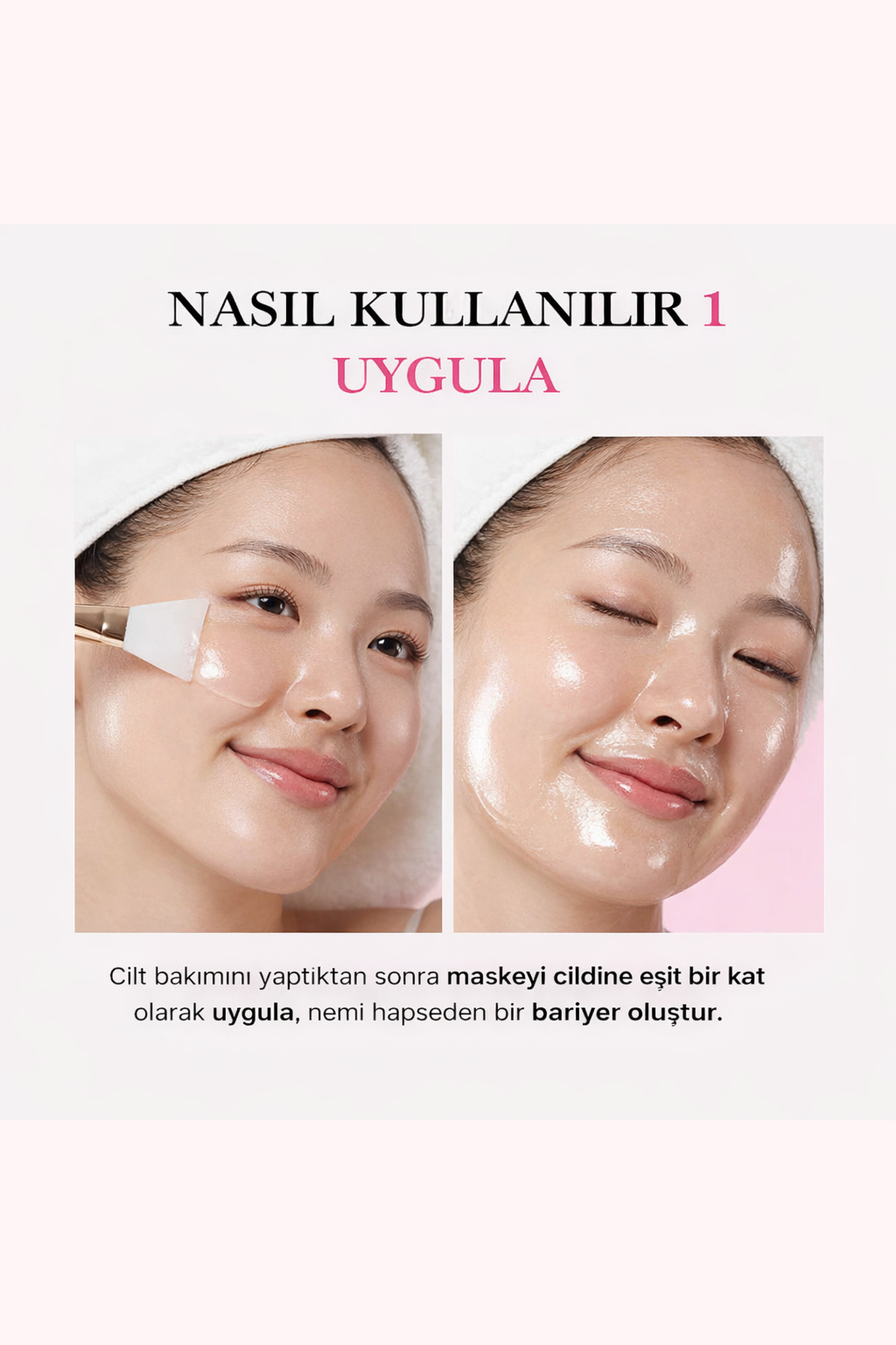 Kolajen gece maskesi