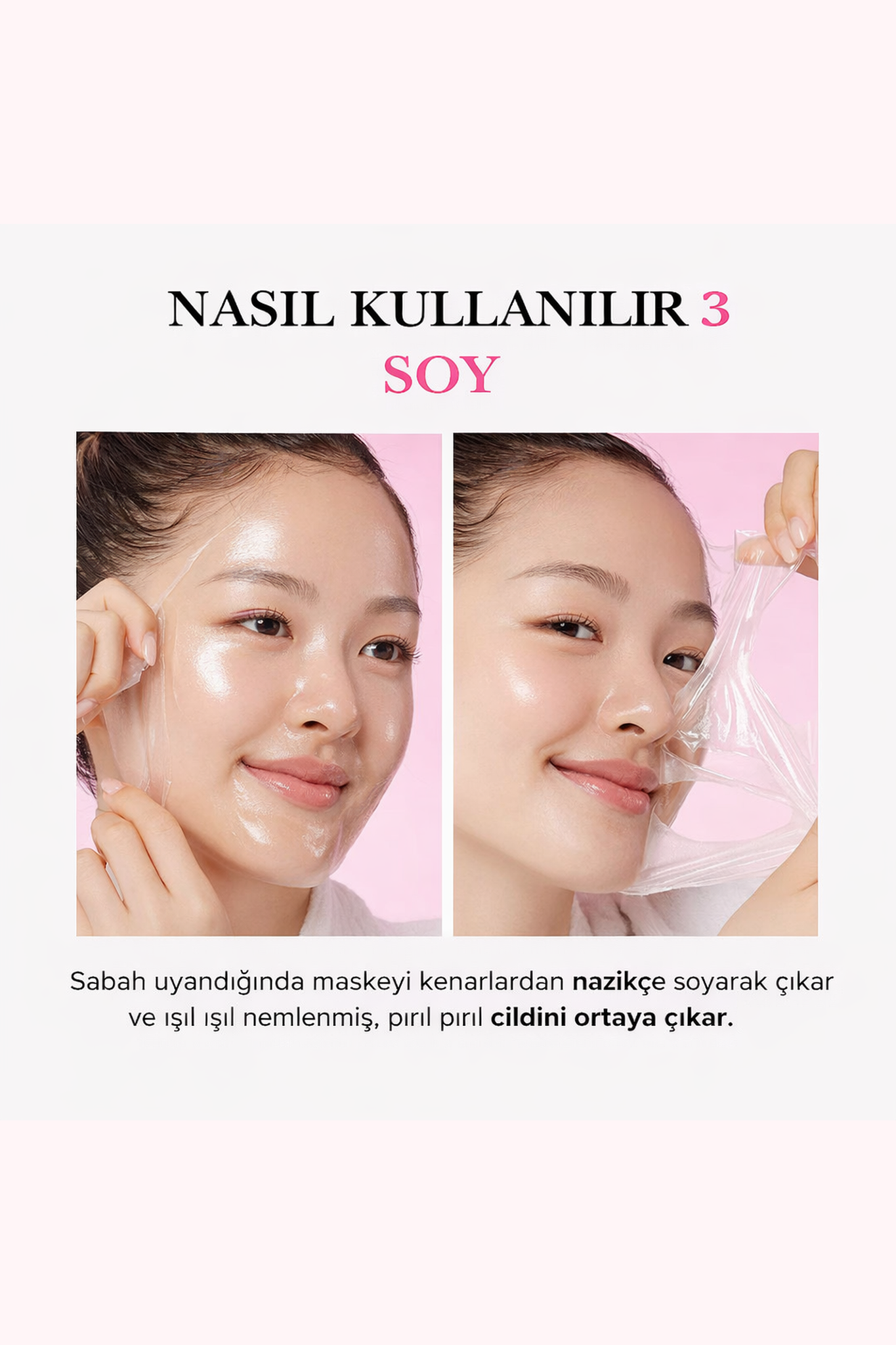 Kolajen gece maskesi